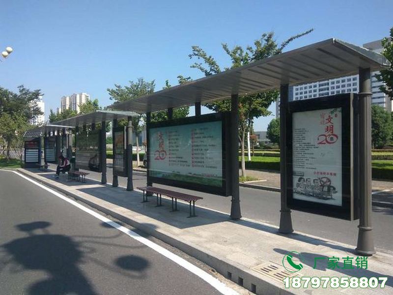 丰顺县现代新型公交车候车亭