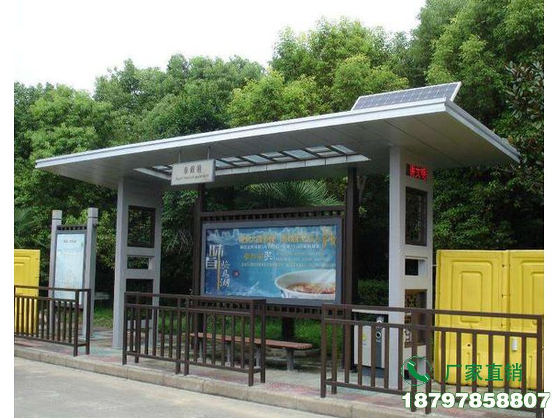 阳西县时尚特色环保公交站台候车亭
