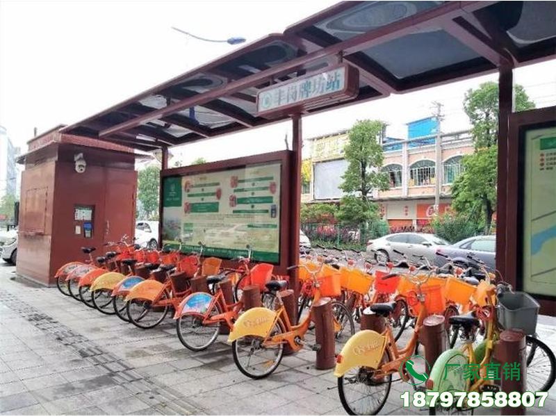长垣县公共自行车停放亭