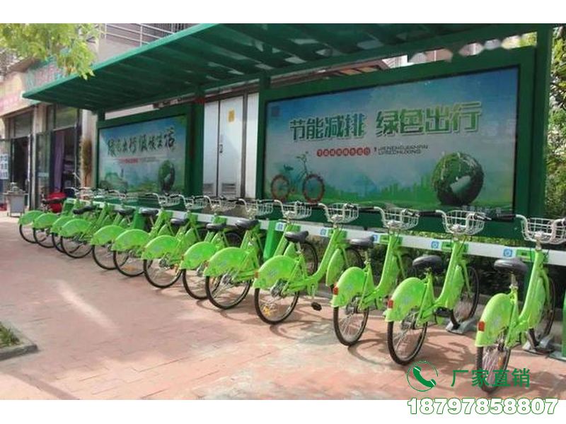 东莞城市中心智能共享单车候车棚